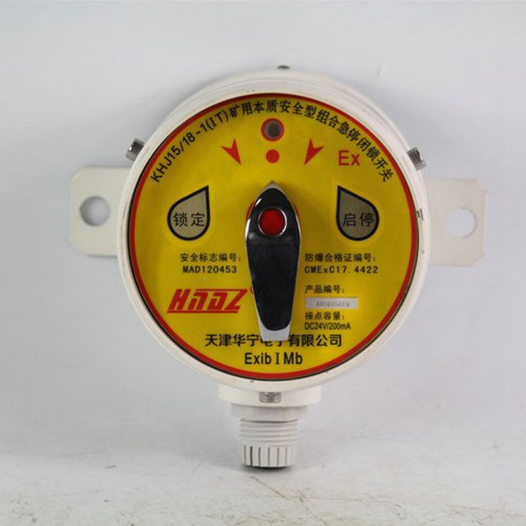 KHJ15/18-1.01急停閉鎖開關(guān)安裝護板 天津華寧電子有限公司